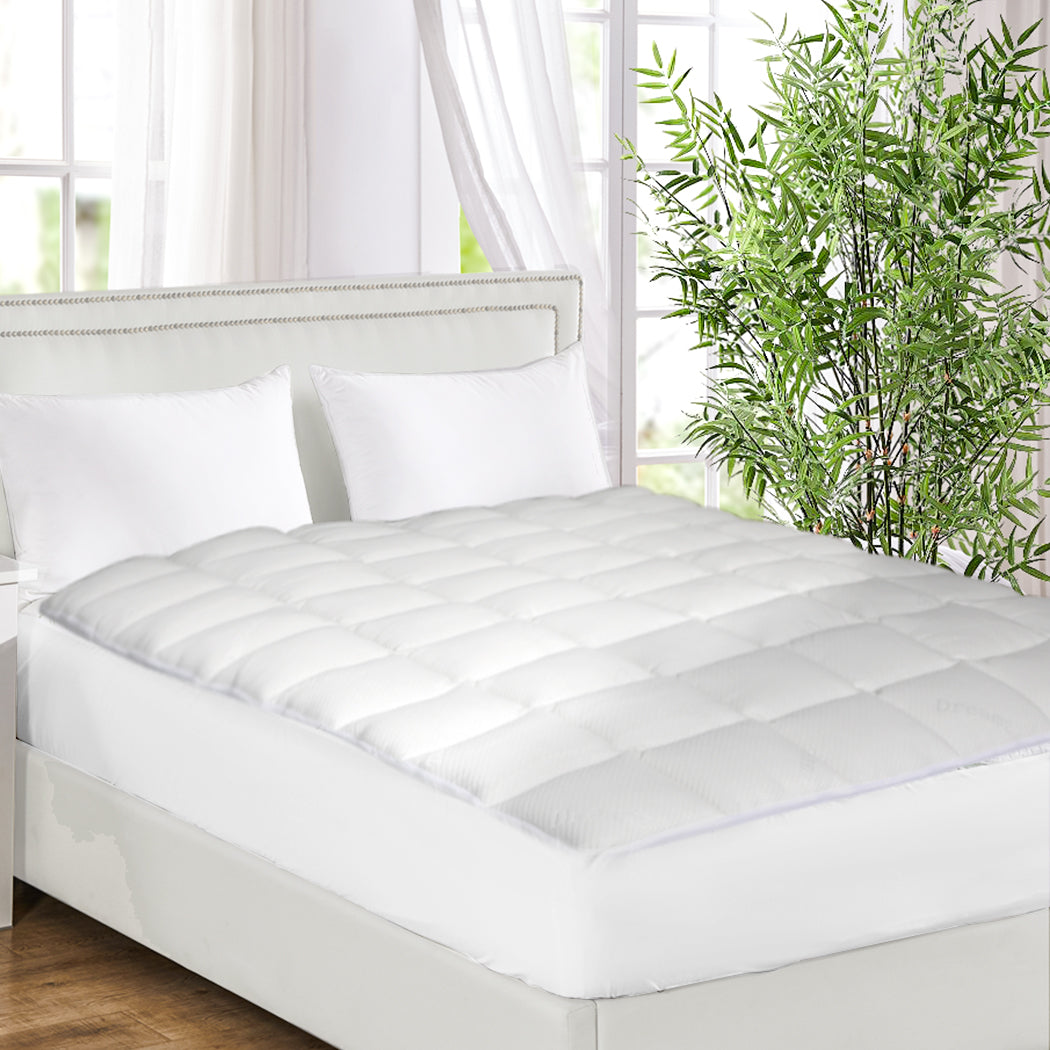 Dreamz Mattress Protector Luxury Topper King Single-1910112897414074374