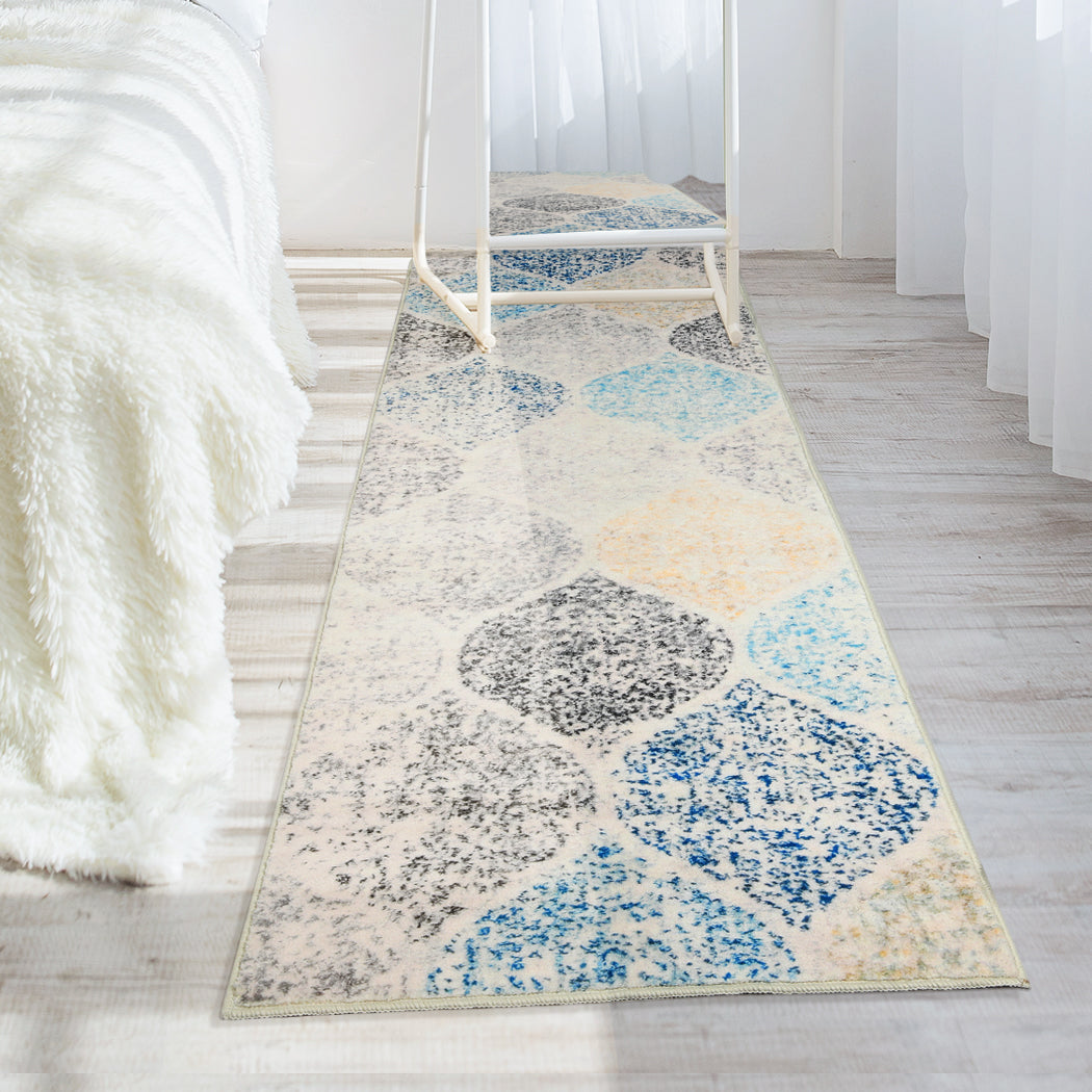 Marlow Floor Rug Hallway Runner Washable 180X60cm-1954802713854349319
