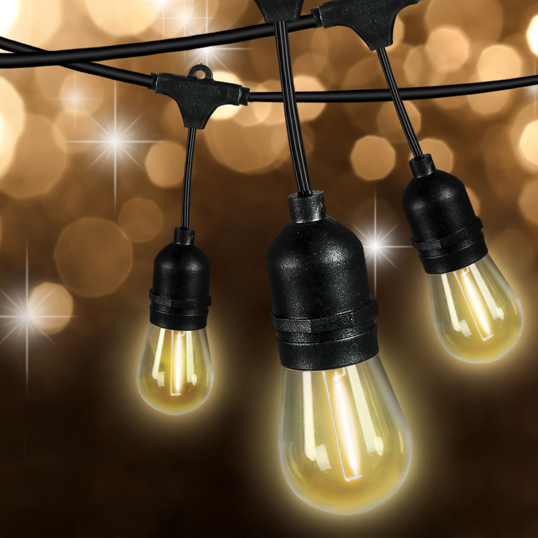 EMITTO 40M Festoon String Lights Xmas 40 Meter-1910112863343742982