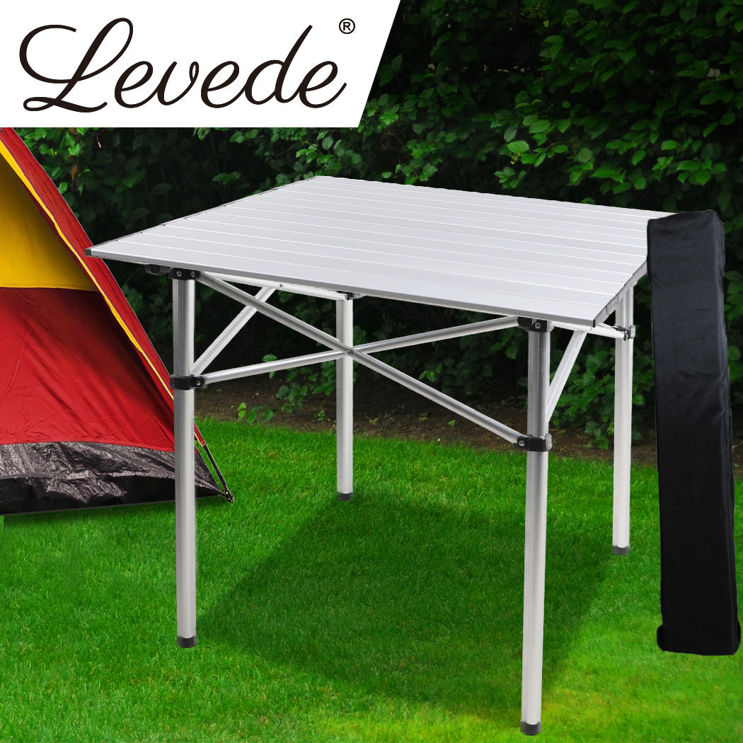 Levede Roll Up Camping Table Folding-1910112623425359878