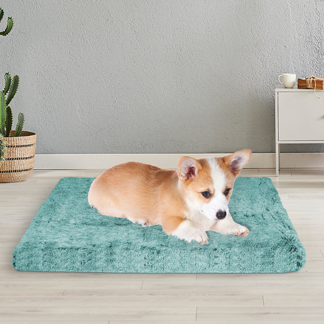 PaWz Dog Mat Pet Calming Bed Memory S Green Small-1954802547747328006