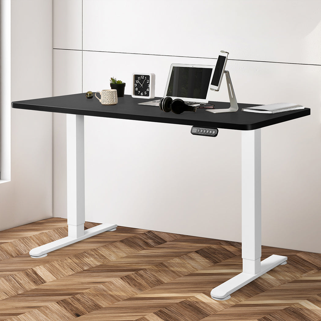 Levede Motorised Standing Desk Adjustable 120cm Black 800x 1.5MM-1919892939971104774
