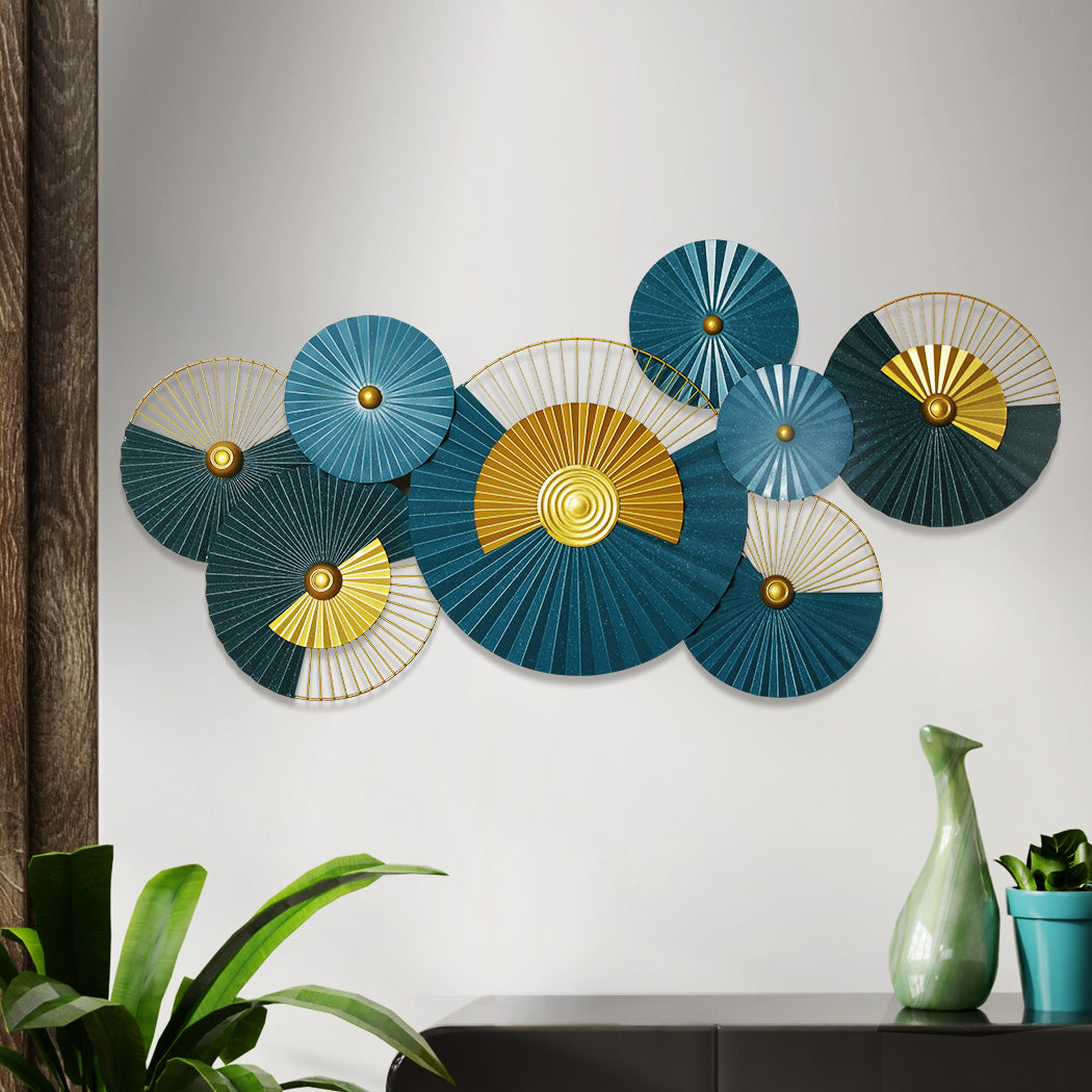 Levede Large Metal Wall Art Leaf Hanging-1910113317041606662