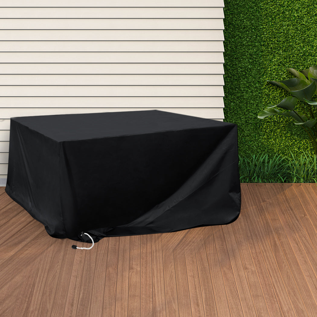 Marlow Outdoor Furniture Cover Garden Black 30cm Extension-1954802881769115654