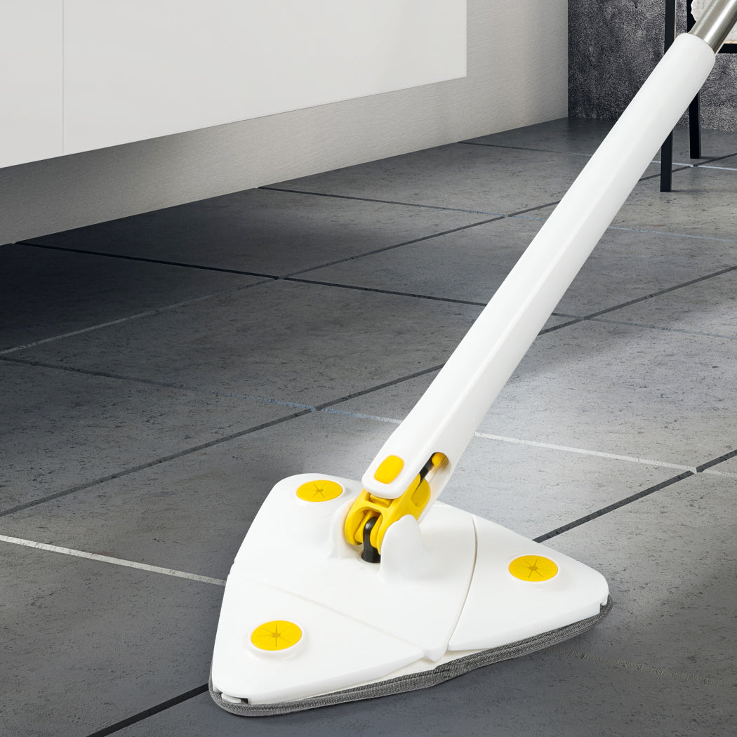Cleanflo Spin Cleaning Mop 360? Rotatable White-1910113307289849862