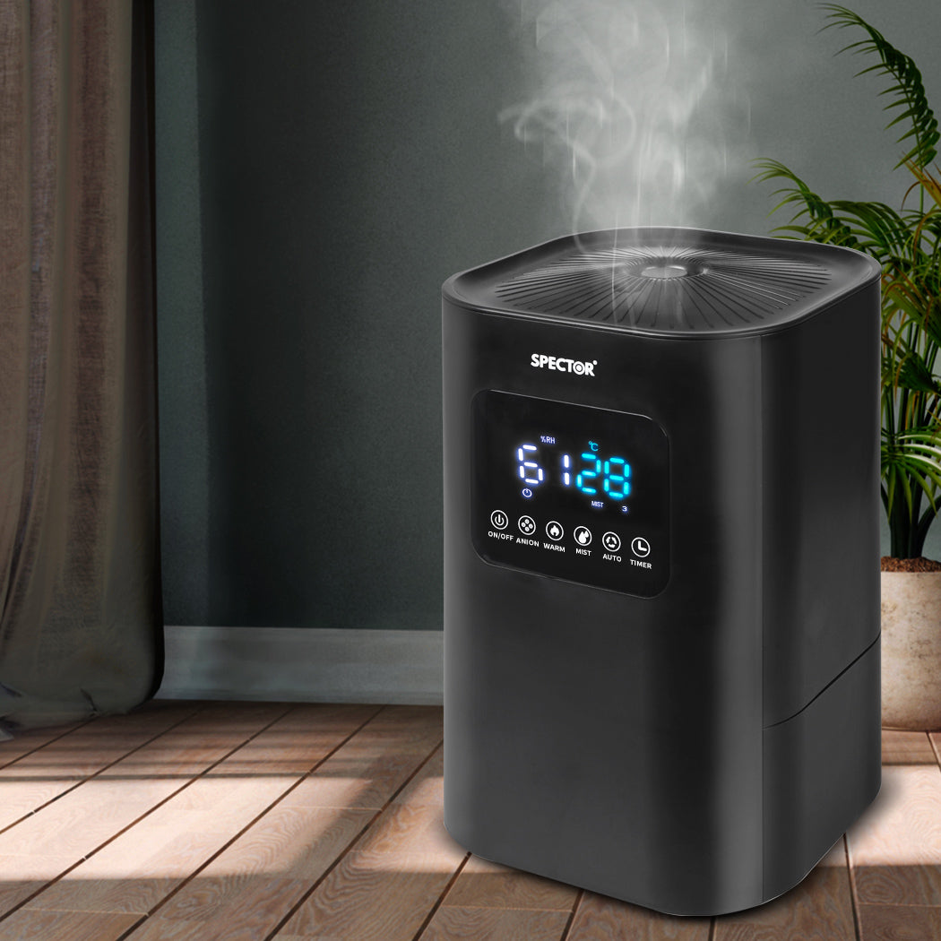 Spector 6L Air Humidifier Ultrasonic Black-1919892908534796294