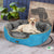 PaWz Electric Pet Heater Bed Heated L Blue Large-1910112462473138182