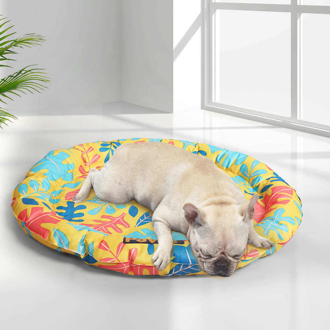 PaWz Pet Cool Gel Mat Cat Bed Dog Bolster L Large-1954802534581407750