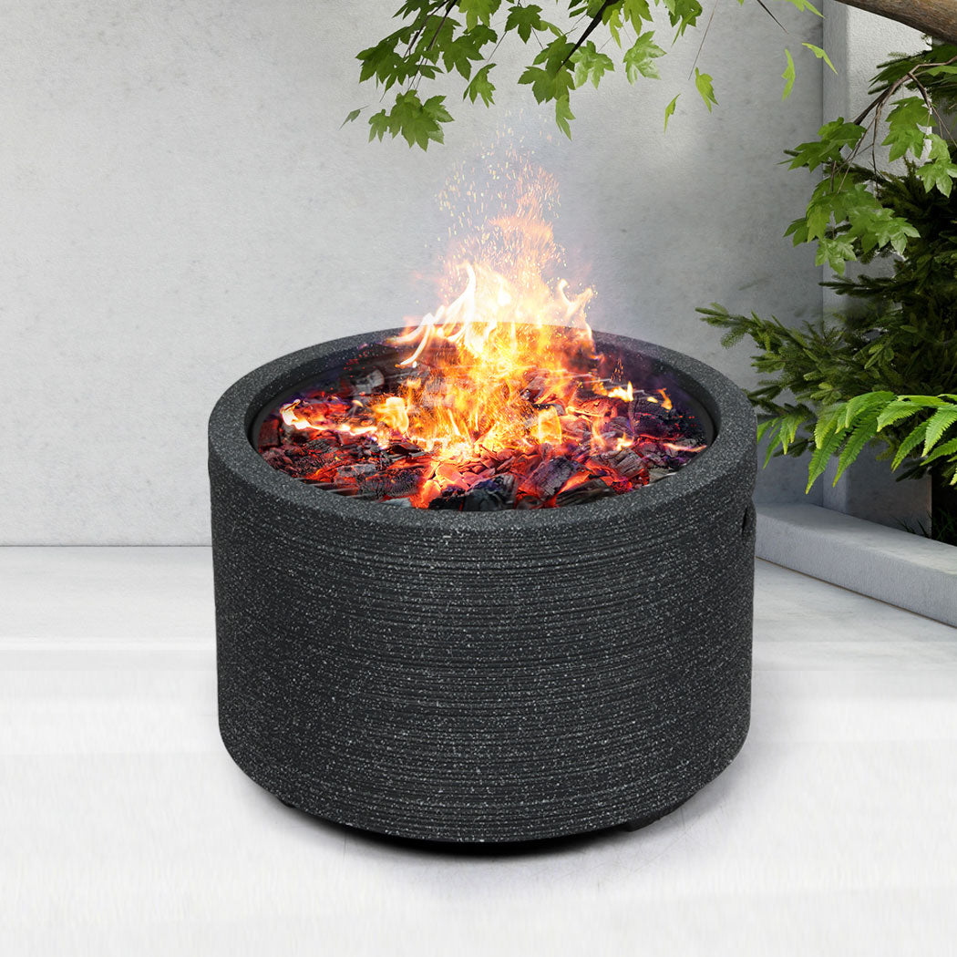 Moyasu Fire Pit BBQ Grill Outdoor Patio-1919892880256798726