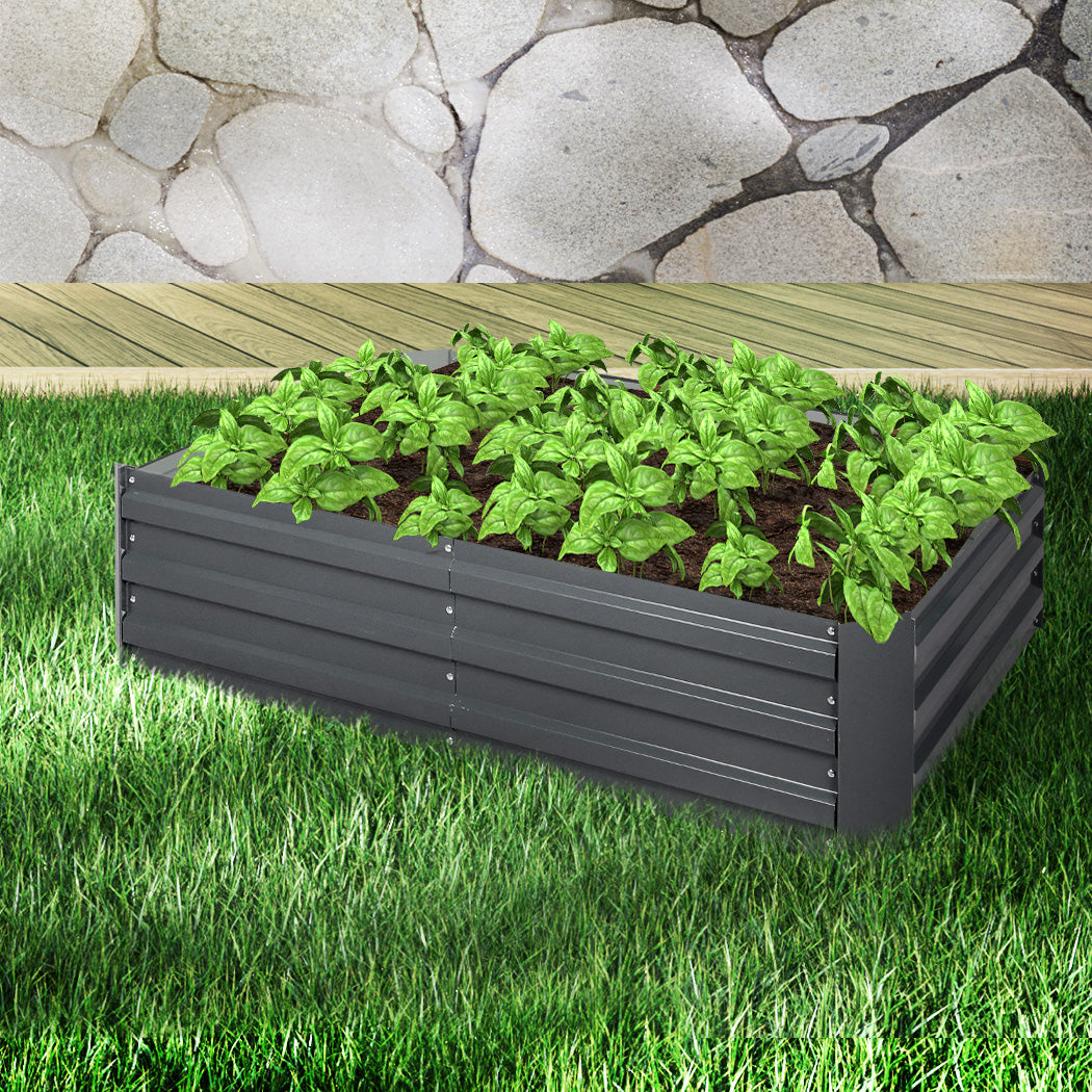 Lambu Garden Bed Planter Coated Steel-1910113071037288454