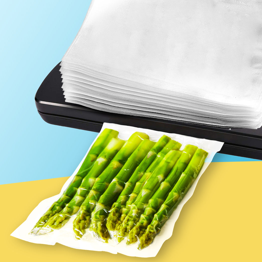 Vacuum Food Sealer Rolls Storage Bags 100x 16.5X25cm-1954802701833474054