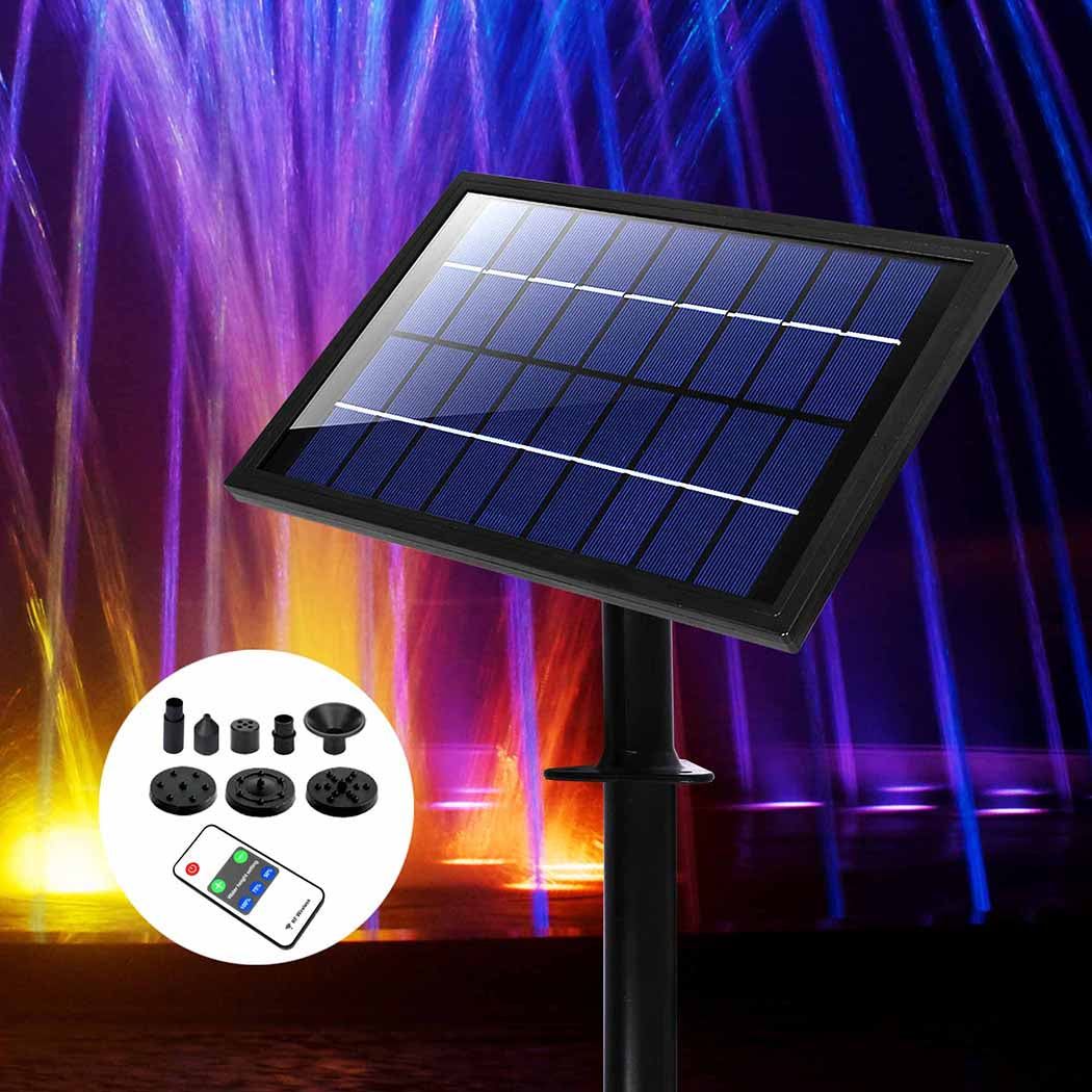 Solar Fountain Powered Water Power Wireless-1954802658208518150