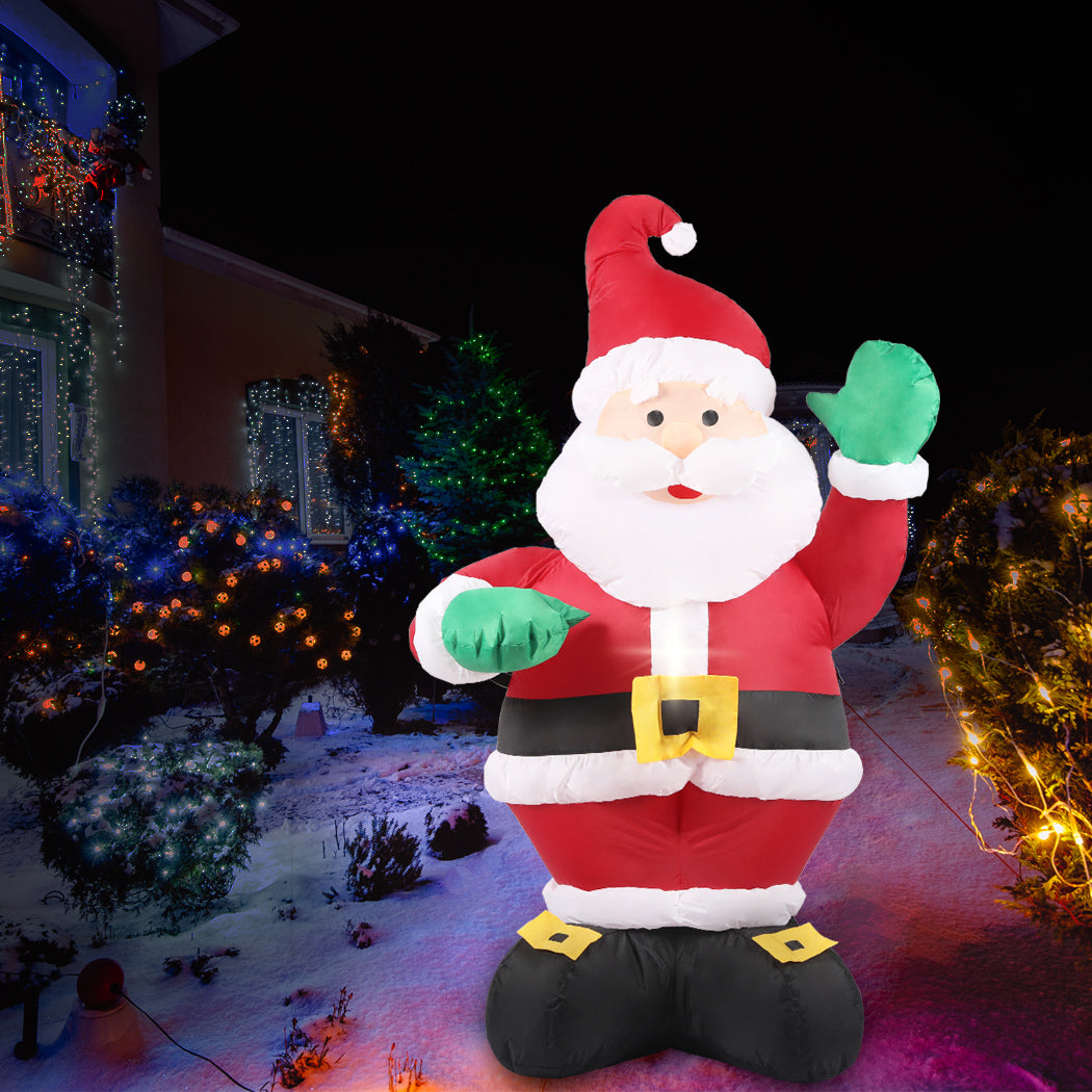 Santaco Inflatable Christmas Decor Waving-1910113136028028934