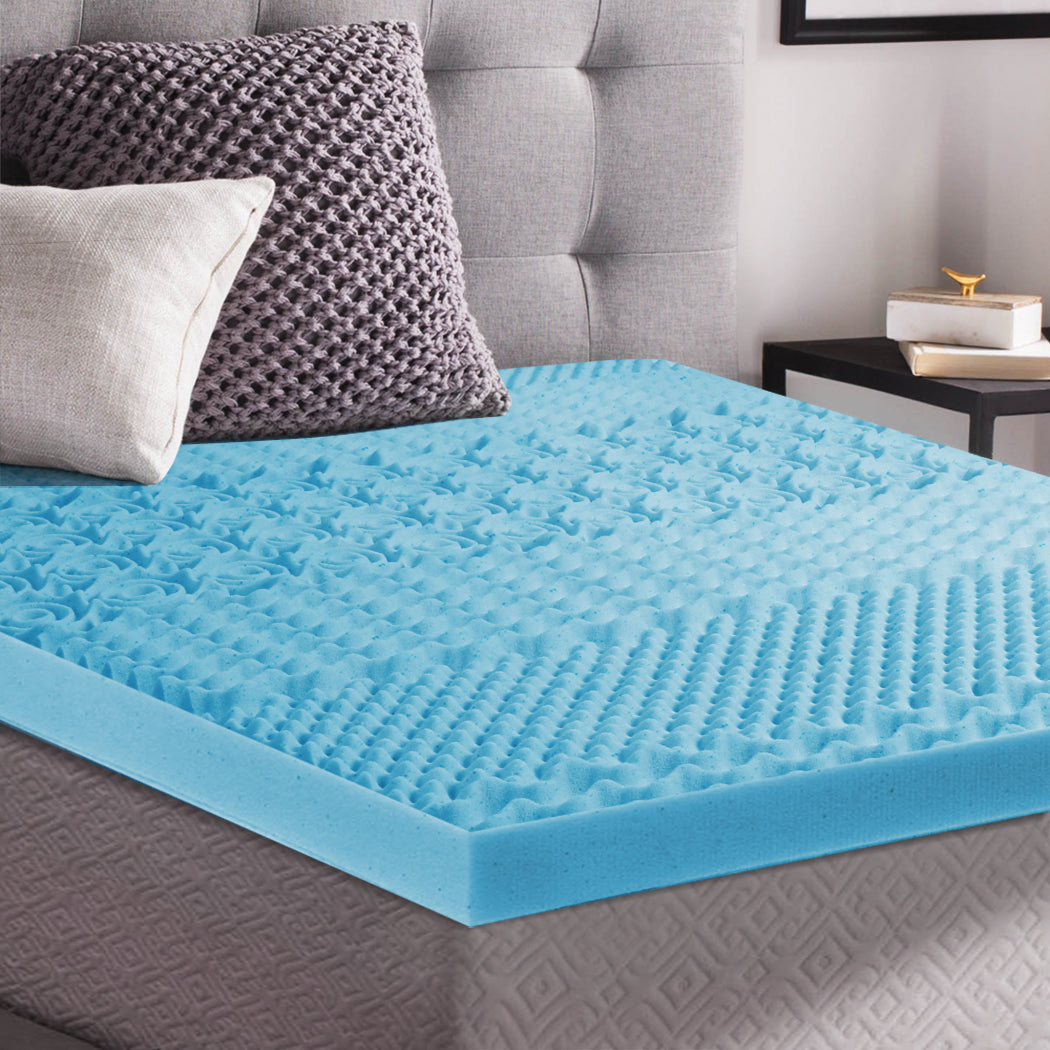 Dreamz 7-Zone Cool Gel Mattress Topper Double 700GSM-1910112895606329350