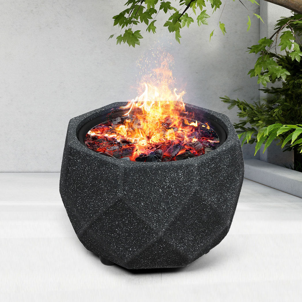 Moyasu Fire Pit BBQ Grill Outdoor Charcoal-1954802707814551558
