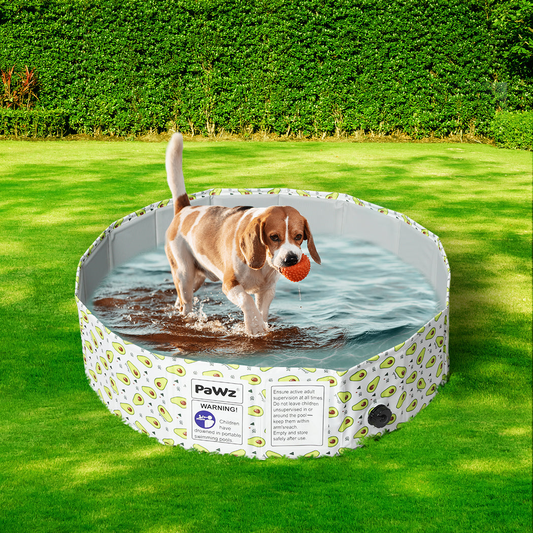 PaWz 100cm Portable Pet Swimming Pool L Large-1954802557574582278
