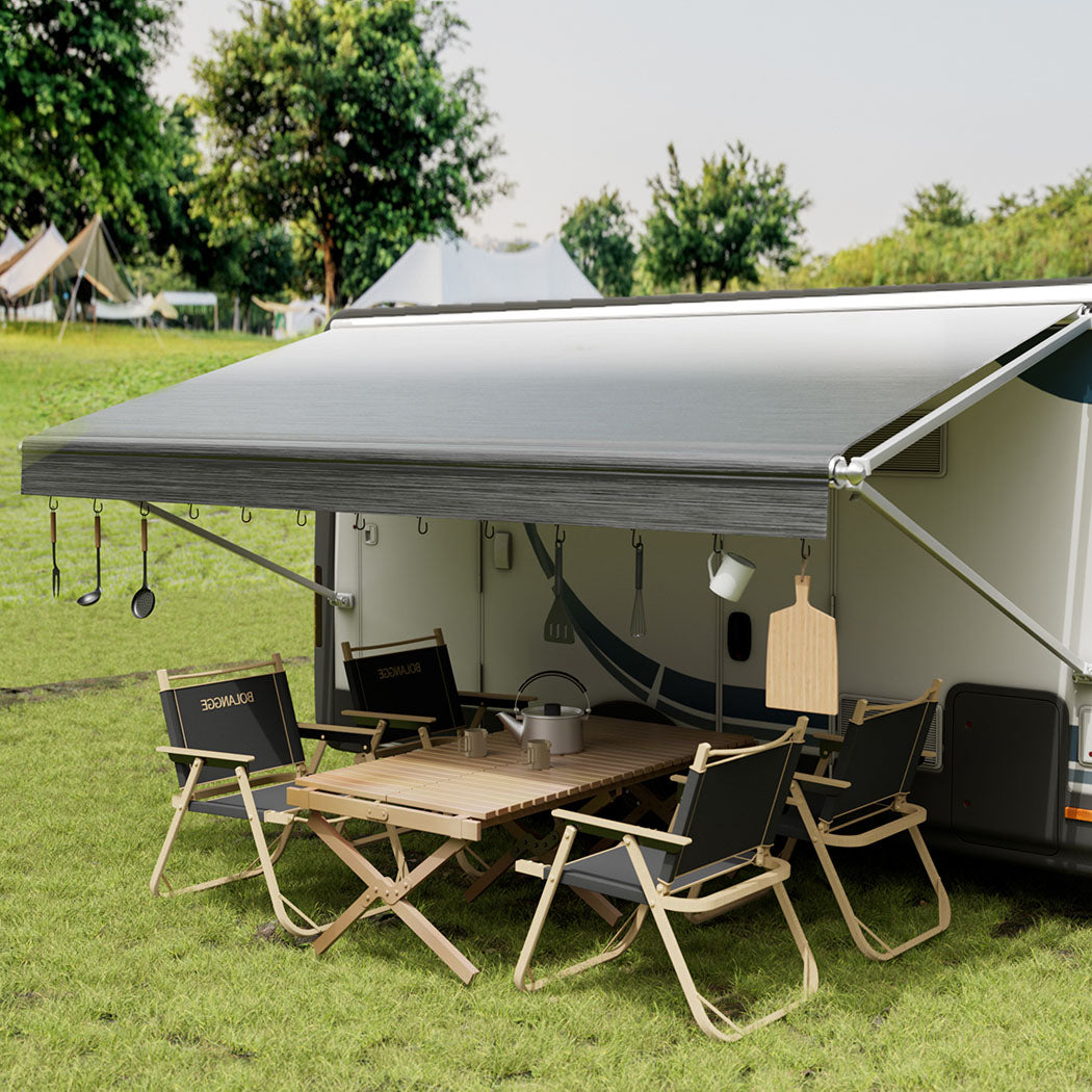 Manan 15FT RV Awning Fabric Replacement 18.05oz Caravan-1954802457926307847