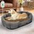 PaWz Electric Pet Heater Bed Heated XL Grey X-Large-1954802544337358854