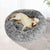 PaWz Pet Bed Cat Dog Donut Nest Calming XXL Charcoal XX-Large-1910112961184272390