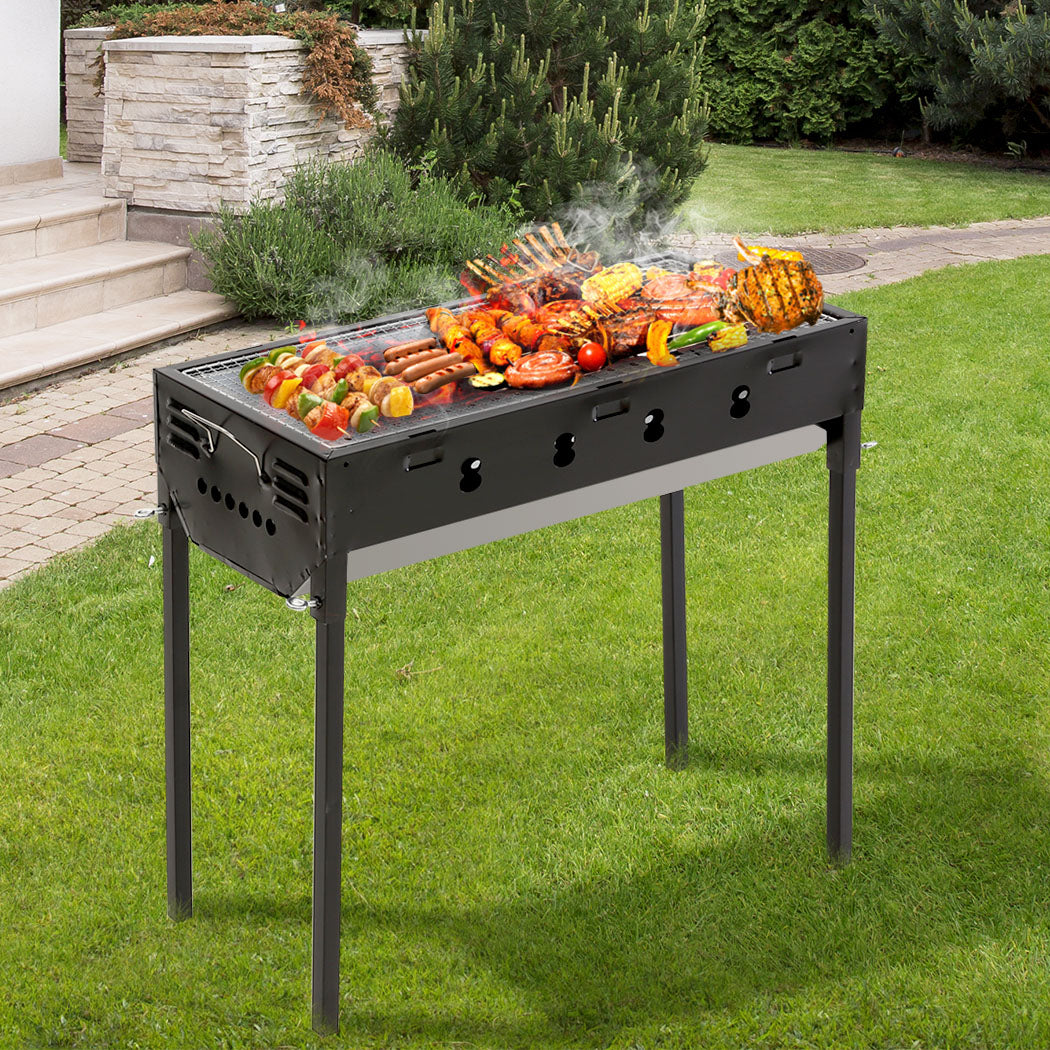 Moyasu Charcoal BBQ Grill Portable Outdoor-1954802492613201926