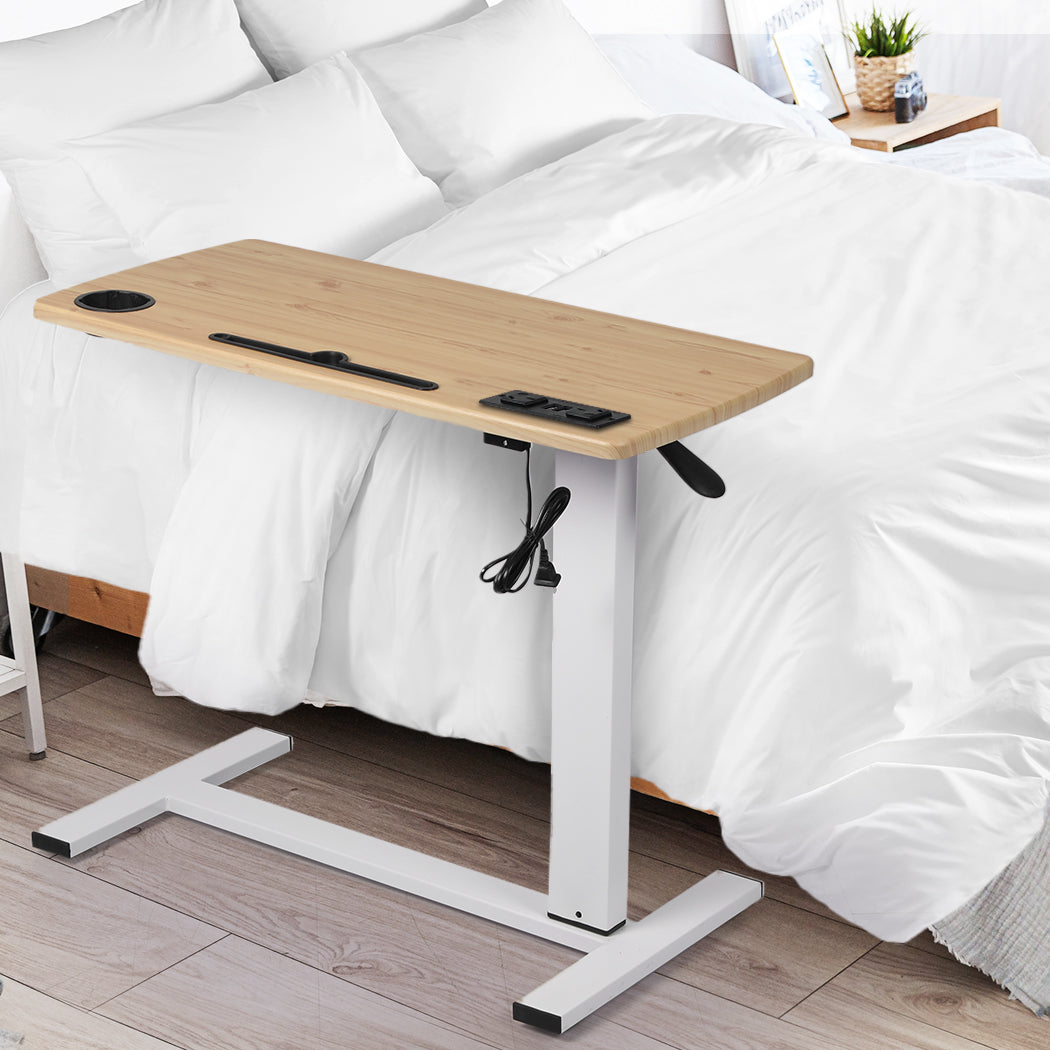 Levede Standing Desk Height Adjustable Oak-1954802680648044550