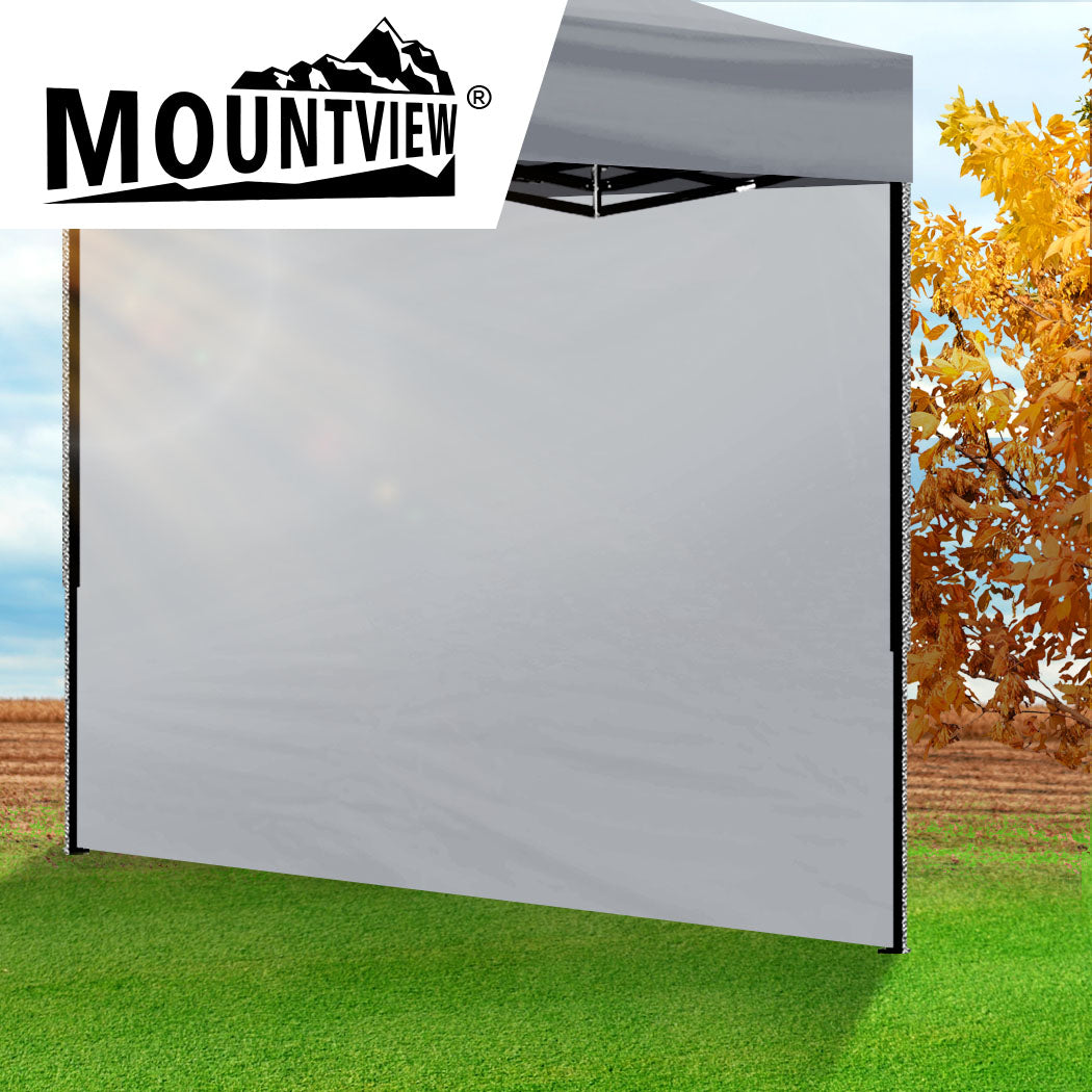 Mountview Gazebo Walls 3x1.9 Outdoor Silver-1910112613744906246