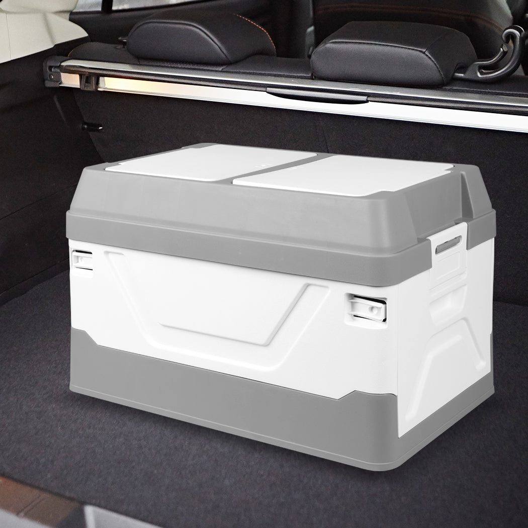Manan Car Boot Organiser 3-in-1 Collapsible Grey-1919892927602102278