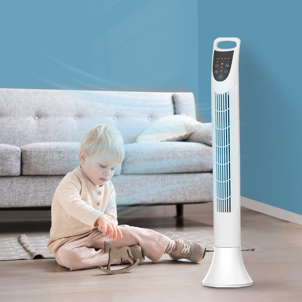 Spector Electric Tower Fan Cooler 3 Speeds-1954802413223415815