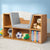 Levede Kids Bookcase Toys Box Shelf Brown-1910112556274552838