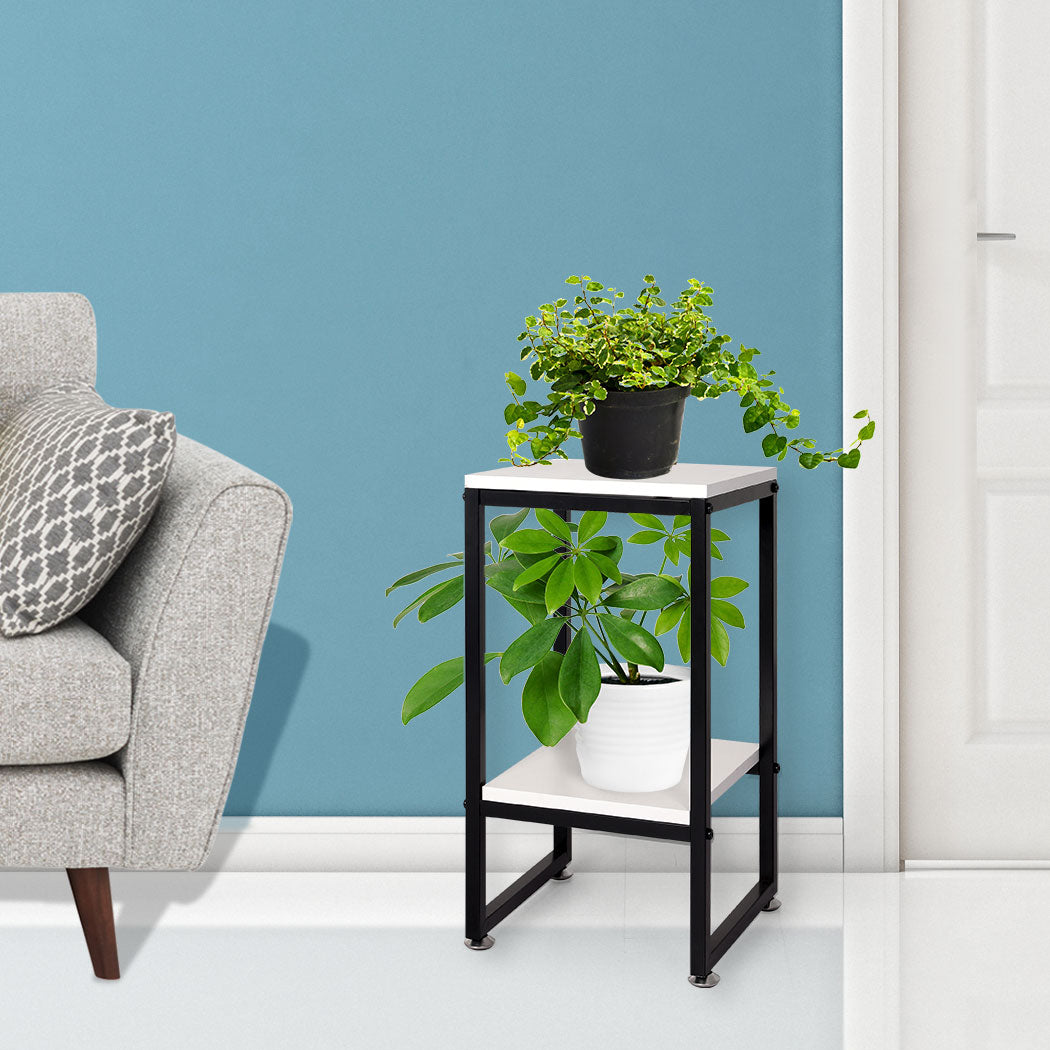 Levede Plant Stand Garden Home Outdoor White Small-1919892819770740742