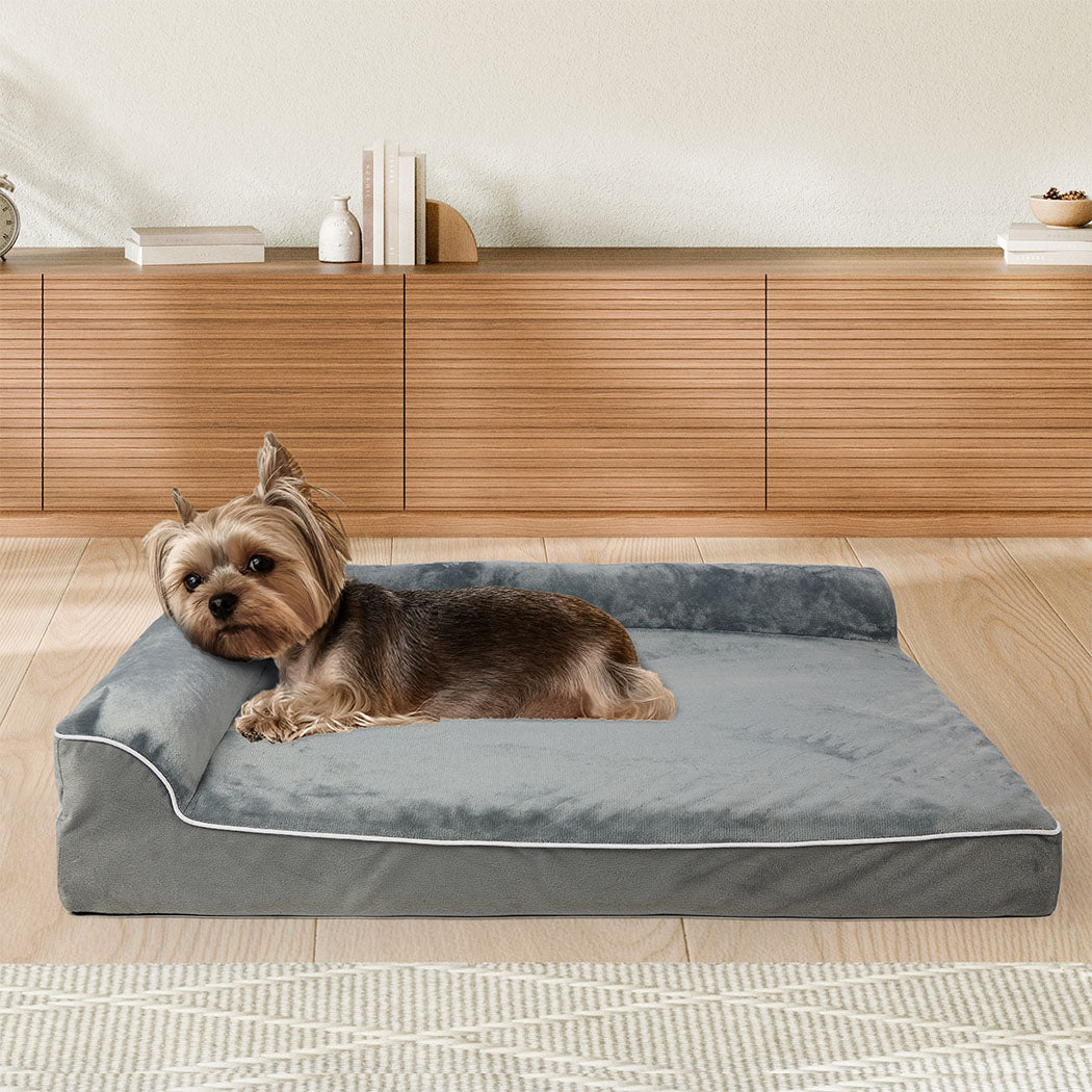 Pawz Orthopedic Dog Bed M Grey-1954802427135922182
