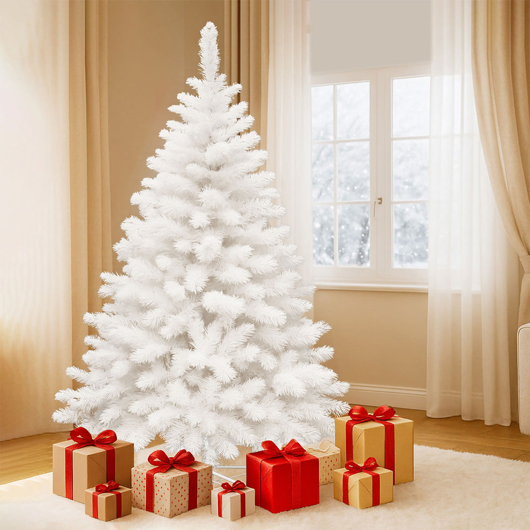 Santaco 2.1M 900 Tips White Christmas Tree-1973193579341942790