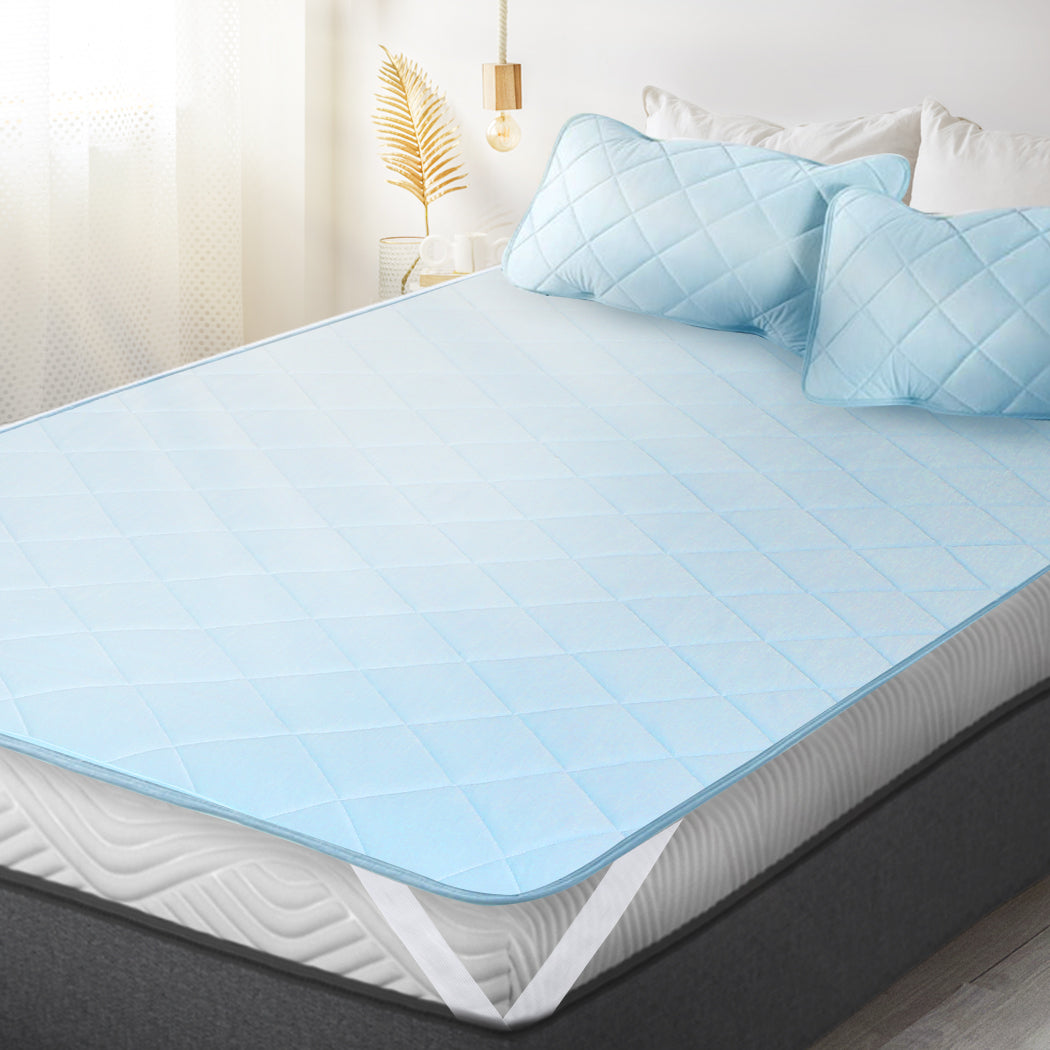 Dreamz Mattress Protector Cool Topper Queen-1910112893911830534