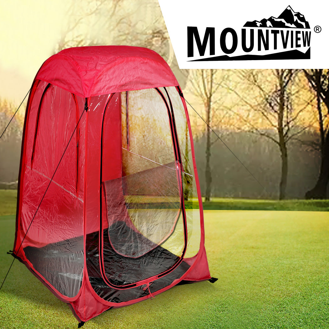 Mountview Pop Up Tent Camping Outdoor Red-1954802643184521222