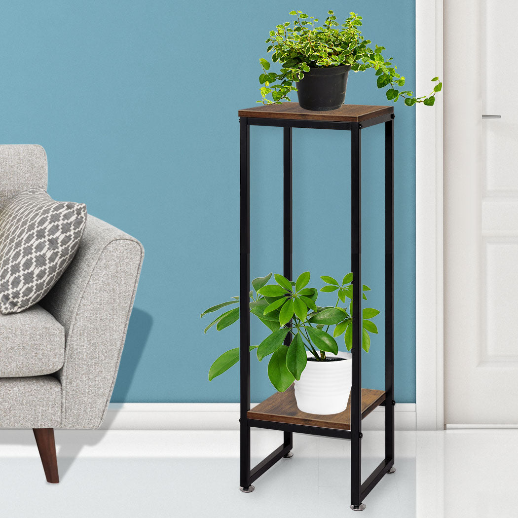 Levede Plant Stand Garden Home Decor Oak Large-1919892819019960326