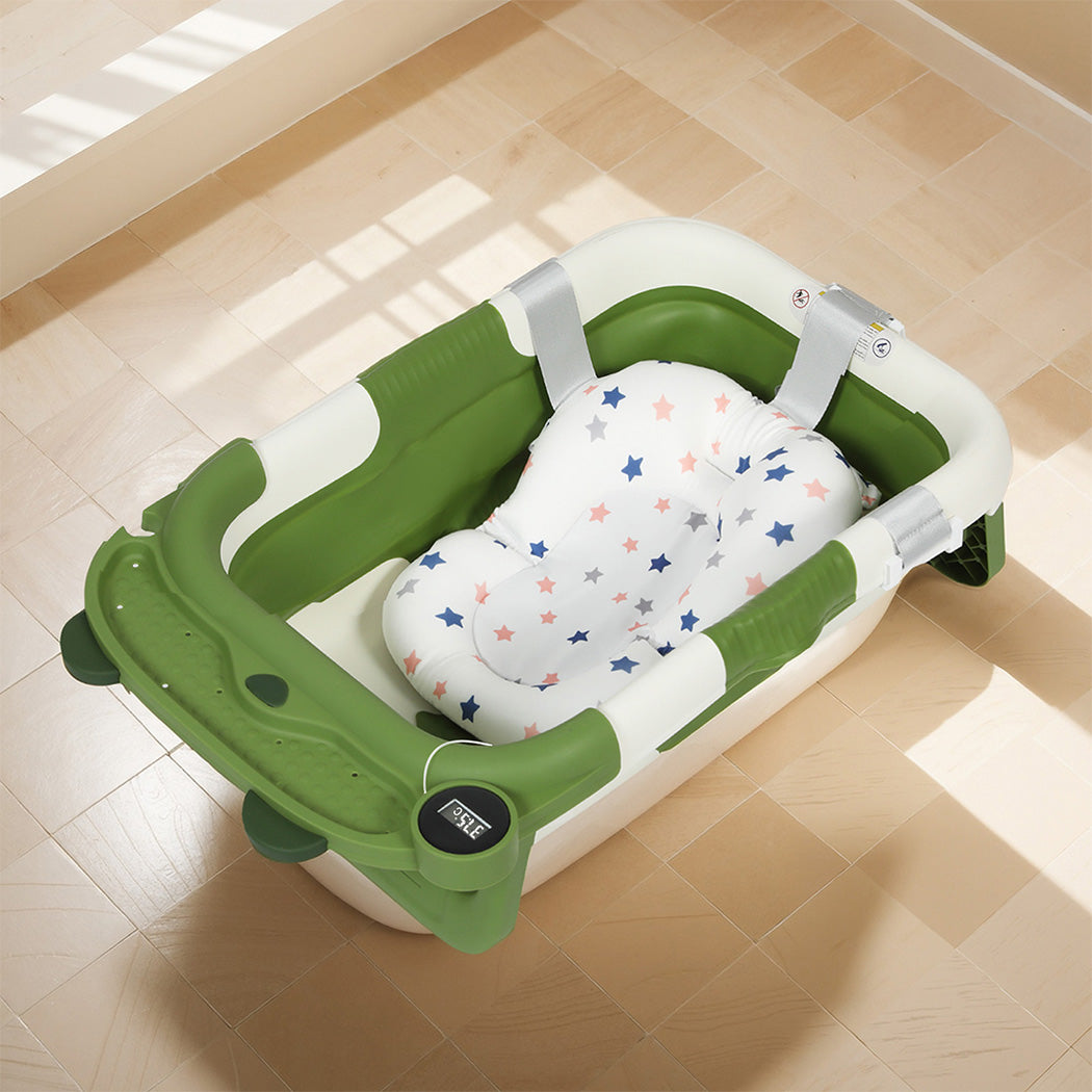 Bopeep Foldable Baby Bathtub 0-15months Green-1954802473298432006