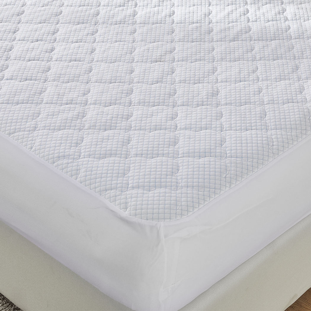 Dreamz Mattress Protector Topper Cool King Single-1910112875737911302
