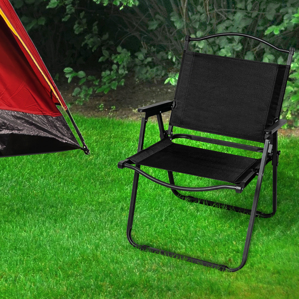 Levede 4PCS Camping Chair Folding Portable-1954802884650602502