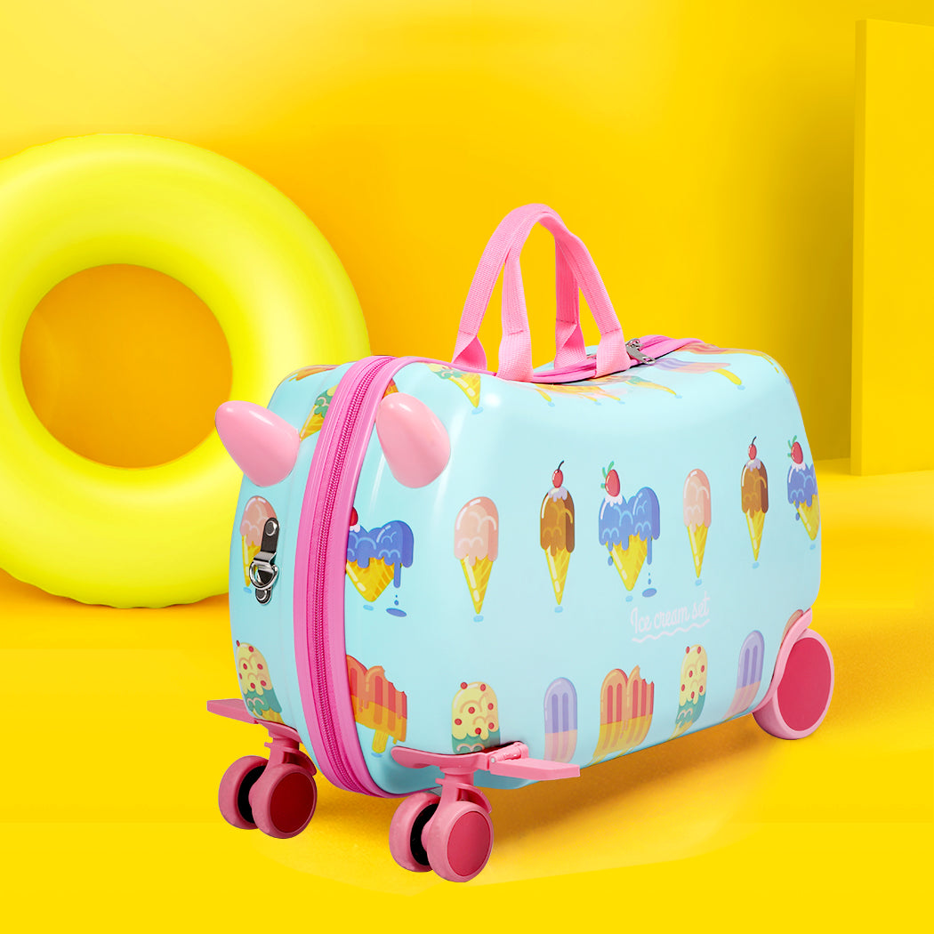 BoPeep Kids Ride On Suitcase Children-1954802774919221254