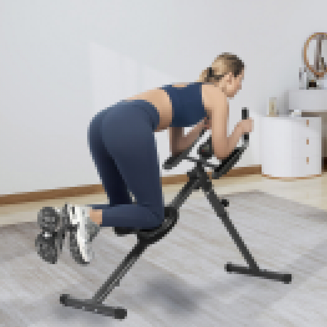 Centra Foldable Adjustment Ab Machine Black-1954802454679916550