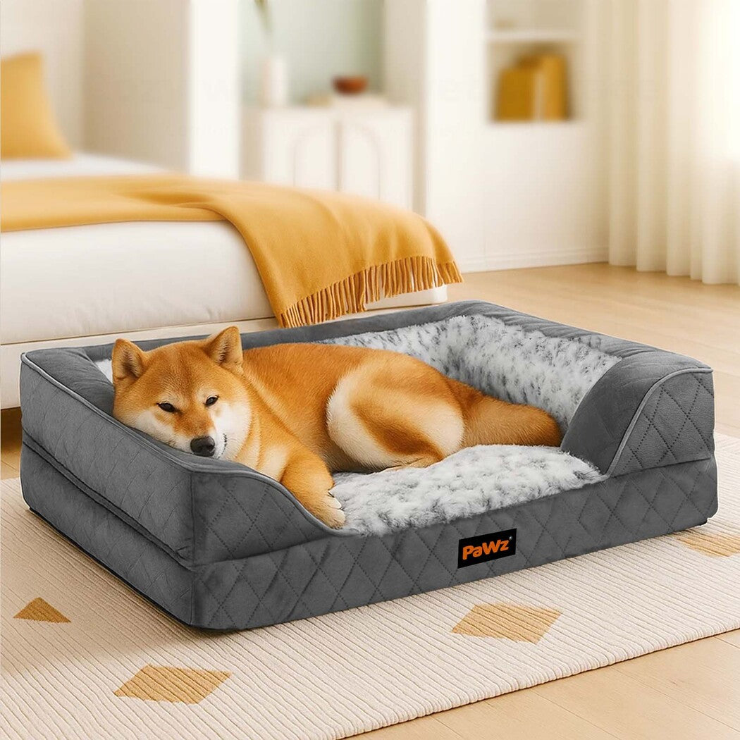 Pawz Orthopedic Memory Foam Pet Bed Dog Washable Mat-1973194193958473734