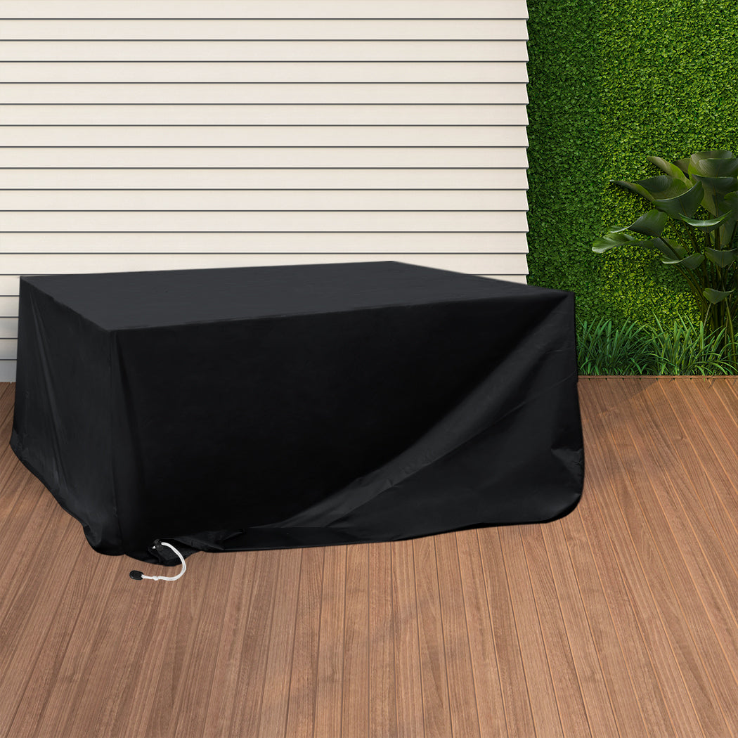 Marlow Outdoor Furniture Cover Garden Black 45cm Extension-1954802881962053638