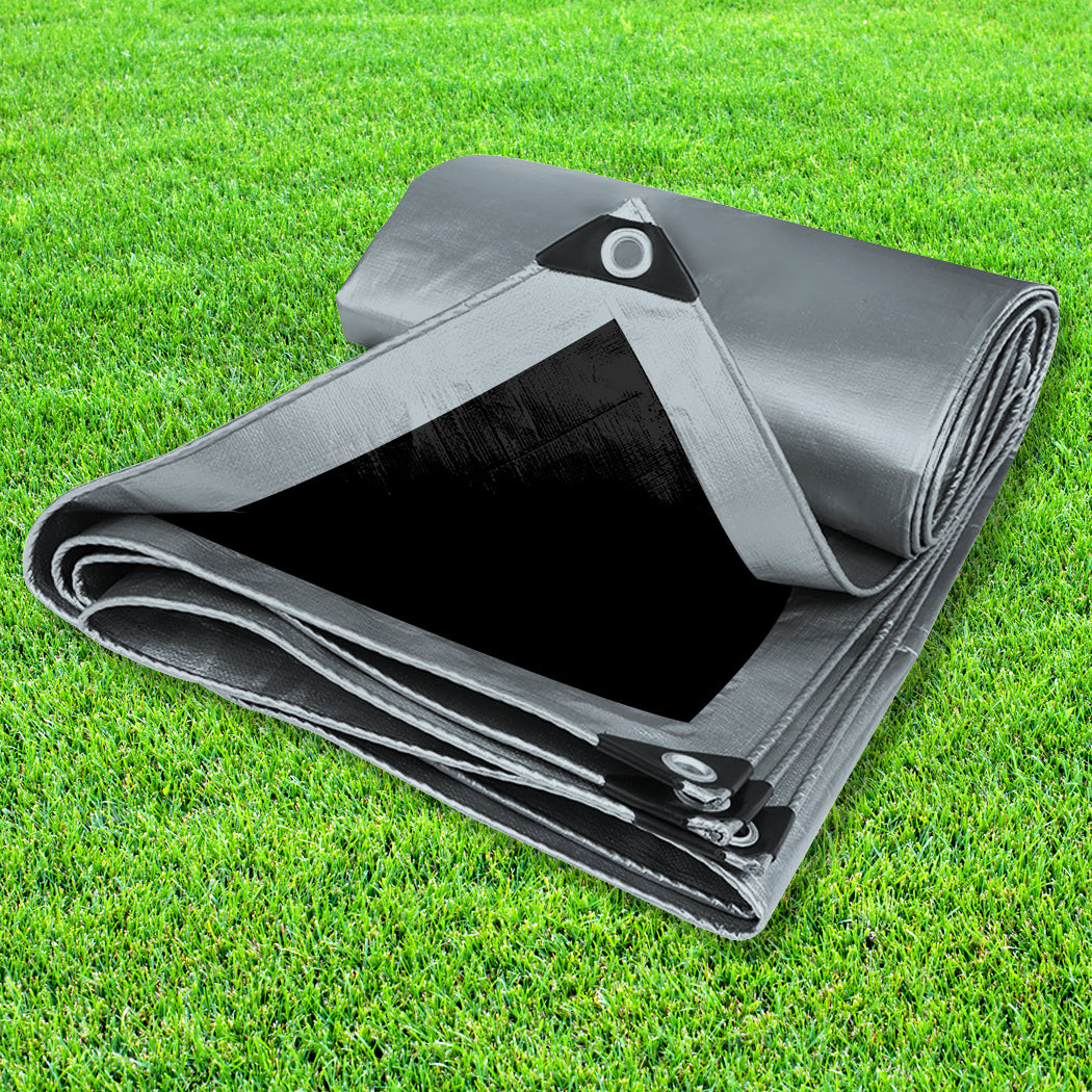 Manan Tarp Tarpaulin 200GSM Camping 6.1x6.1m-1910112315374702598