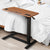 Levede Mobile Standing Desk Foldable Brown Fold-1954802680476078086