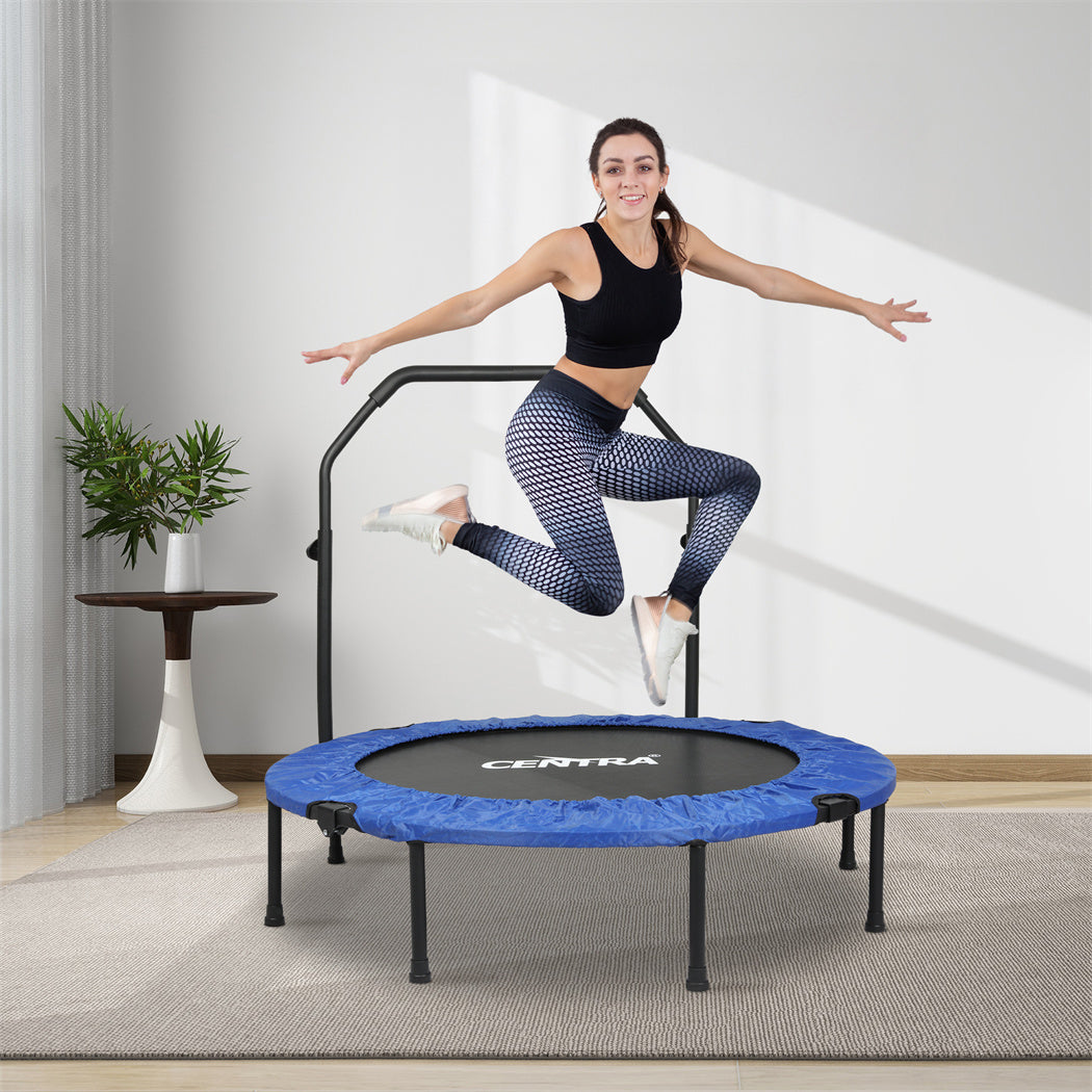Centra 48" Foldable Mini Trampoline Rebounder Fitness-1954802468609200134