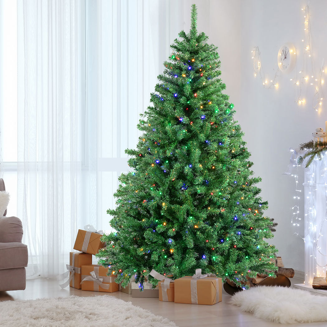 SANTACO Pre Lit Artificial Christmas 1.5M-1954802335096115206