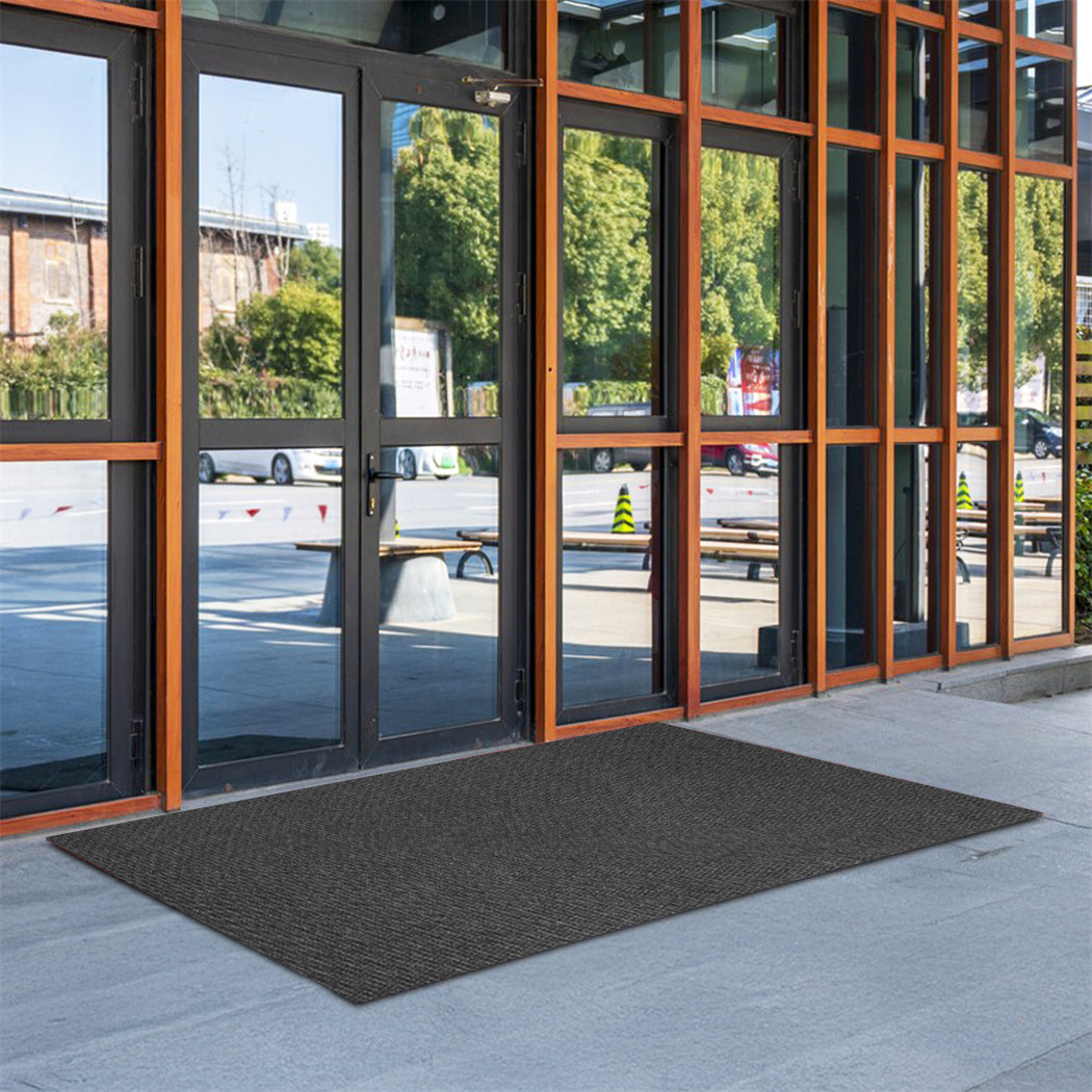 Marlow Extra Large Floor Rug Outdoor 90cm x 305cm Grey-1954802462565208070