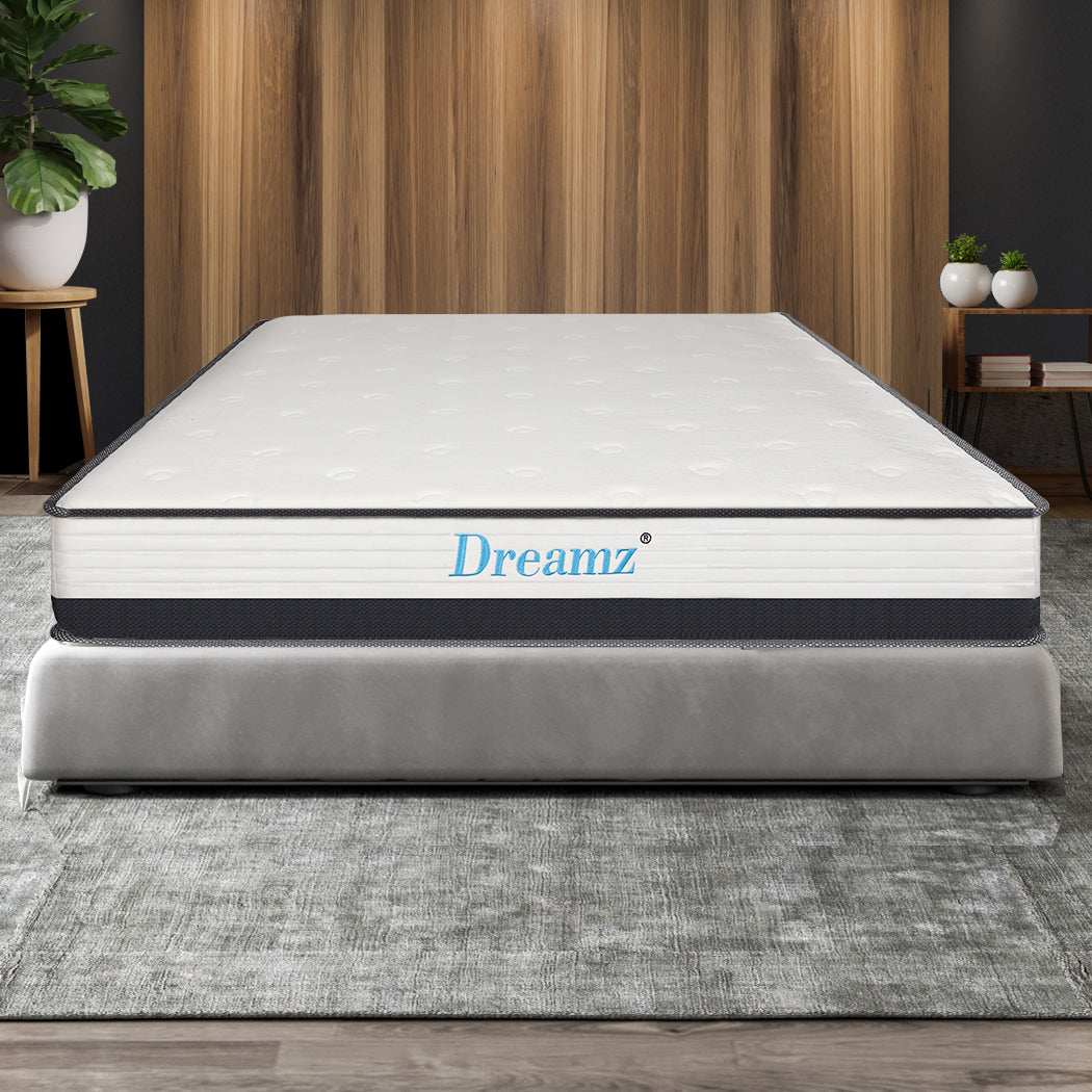 Dreamz Pocket Spring Mattress HD Foam Single-1954802853142990854