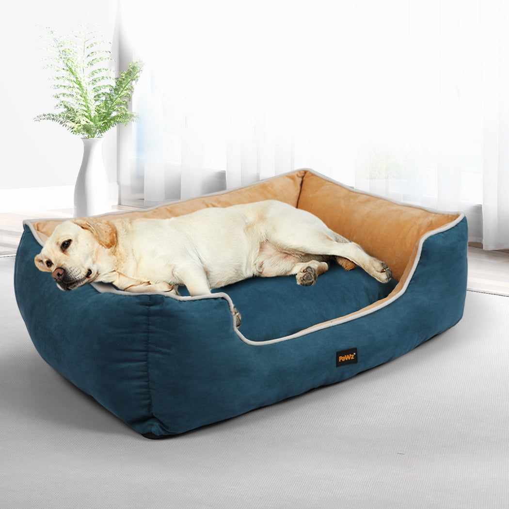 PaWz Pet Bed Mattress Dog Cat Pad Mat Blue XX-Large-1910113141409320966