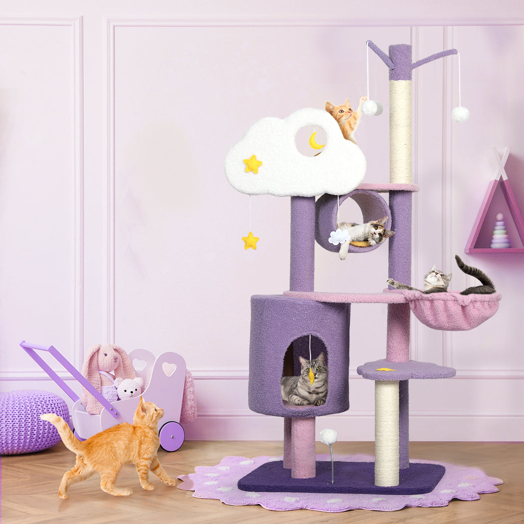 PaWz Cat Tree Kitten Furniture Condo-1910112486233870343